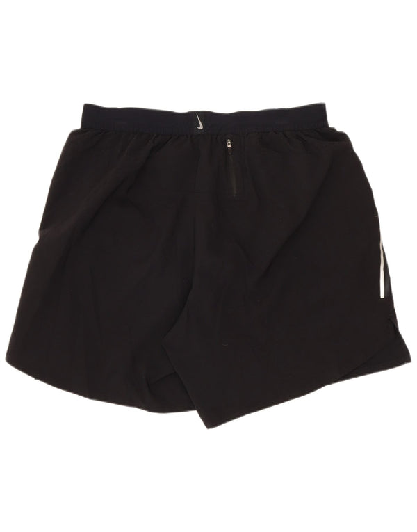 Nike Mens Dri Fit Sport Shorts Large Black Colourblock Polyester