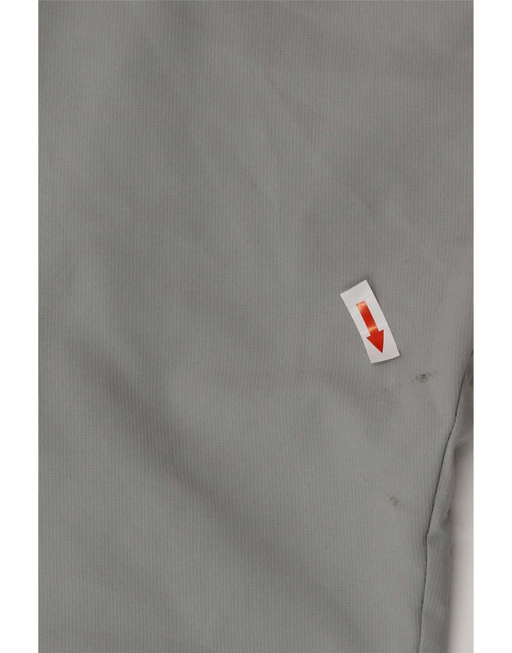 Adidas Mens Tracksuit Trousers Medium Grey Colourblock Polyester