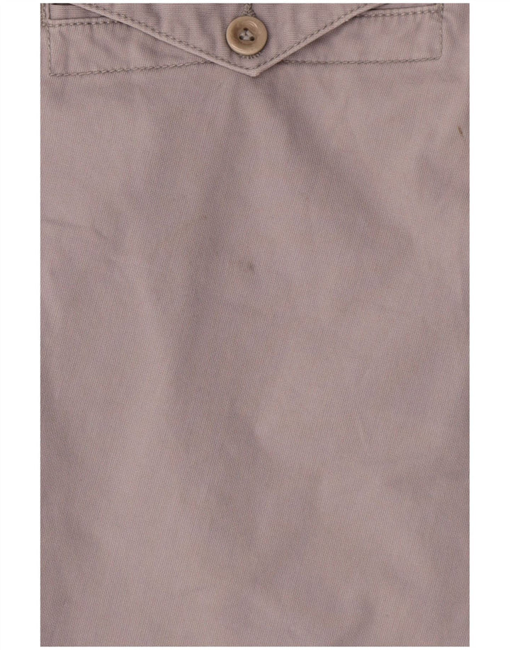 Diesel Mens Chino Shorts W30 Medium Grey Cotton