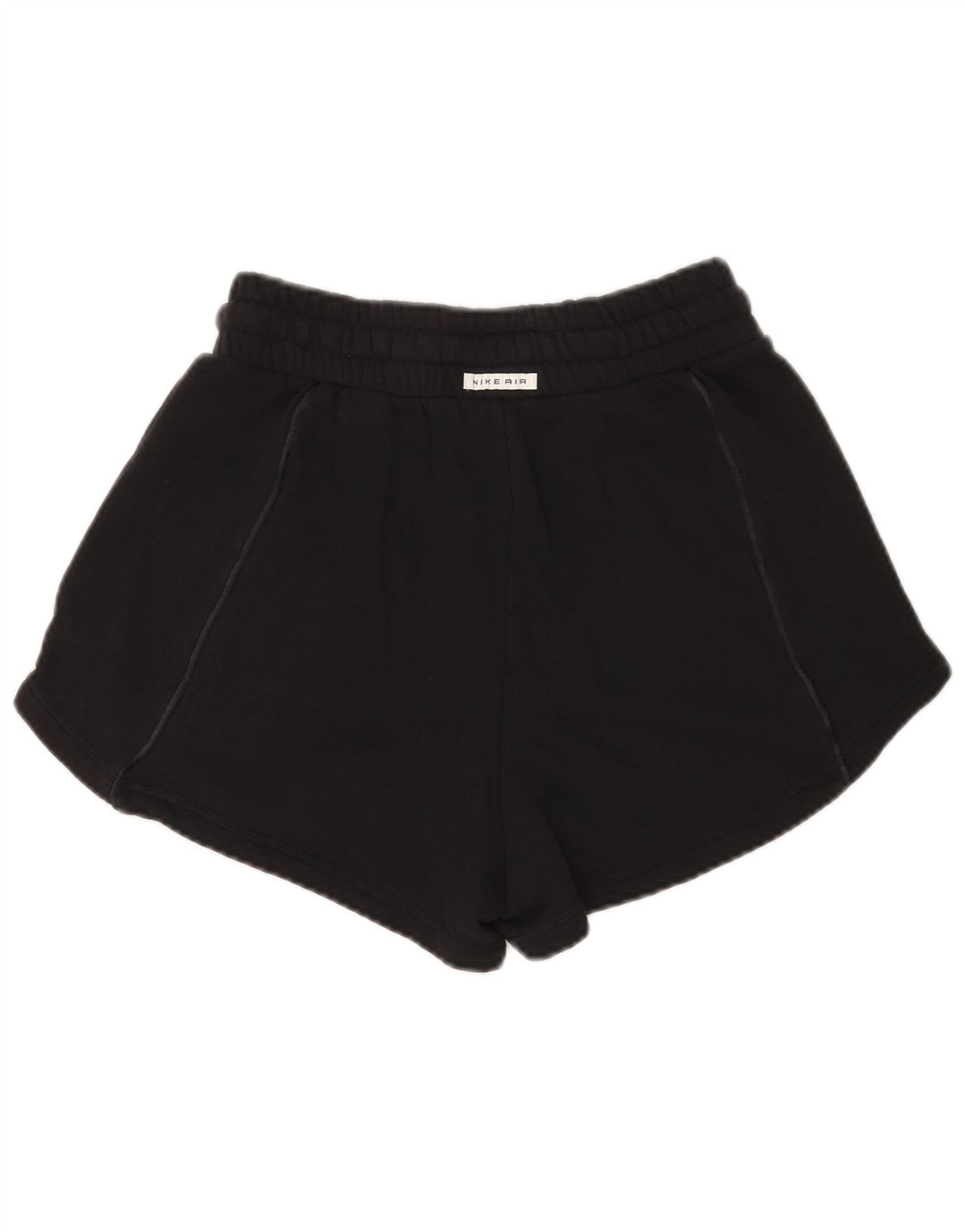 Nike Womens Sport Shorts UK 10 Small Black Cotton