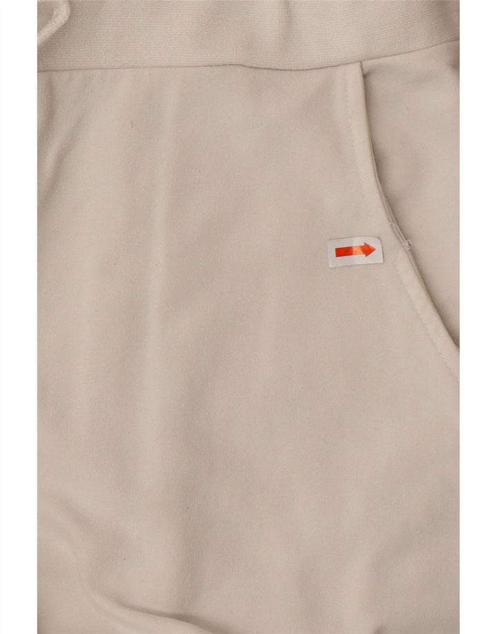 MARINA MILITARE Womens Tracksuit Trousers Joggers UK 16 Large  White