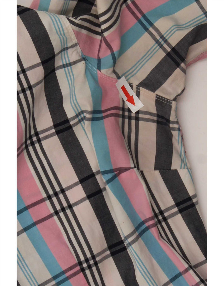 Tommy Hilfiger Womens Shirt US 12 Large Multicoloured Plaid Cotton
