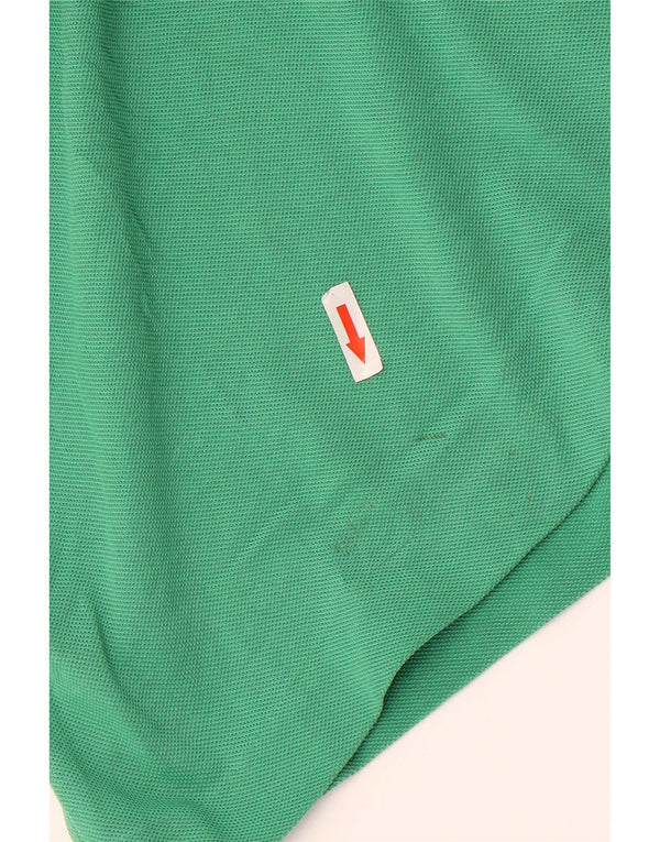 Lacoste Mens Polo Shirt Size 3 Small Green Cotton