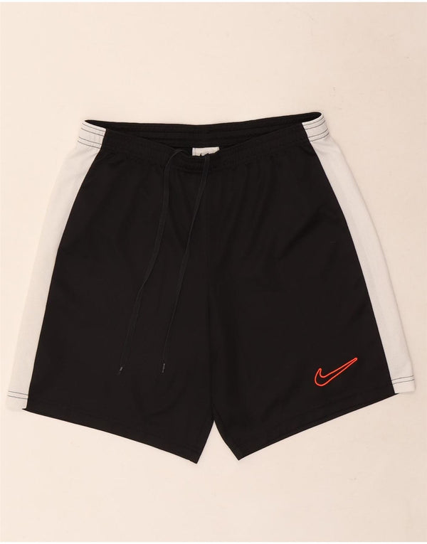 Nike Mens Dri Fit Slim Fit Sport Shorts Medium  Black Colourblock Polyester