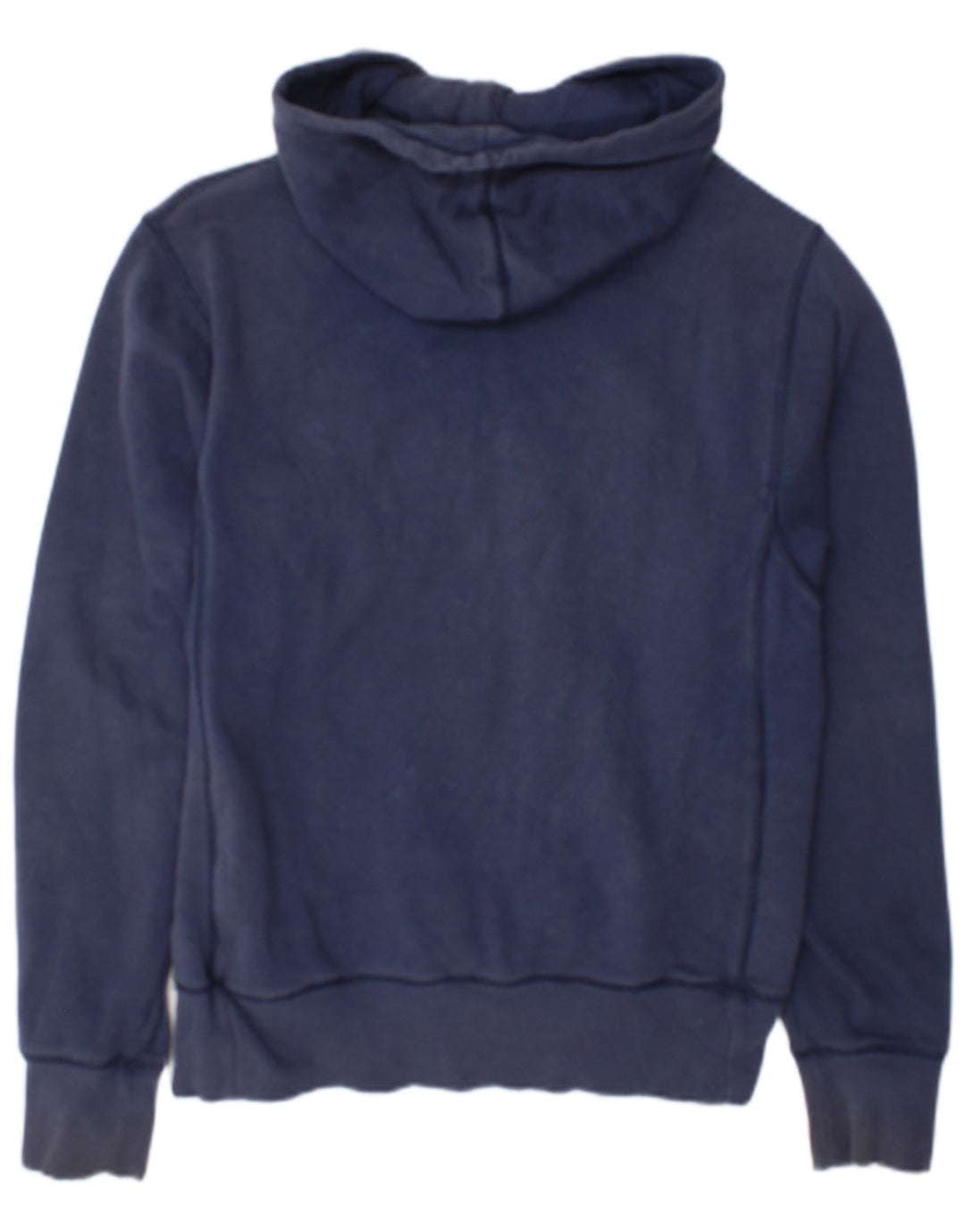 Nike Mens Graphic Hoodie Jumper Small Navy Blue Cotton