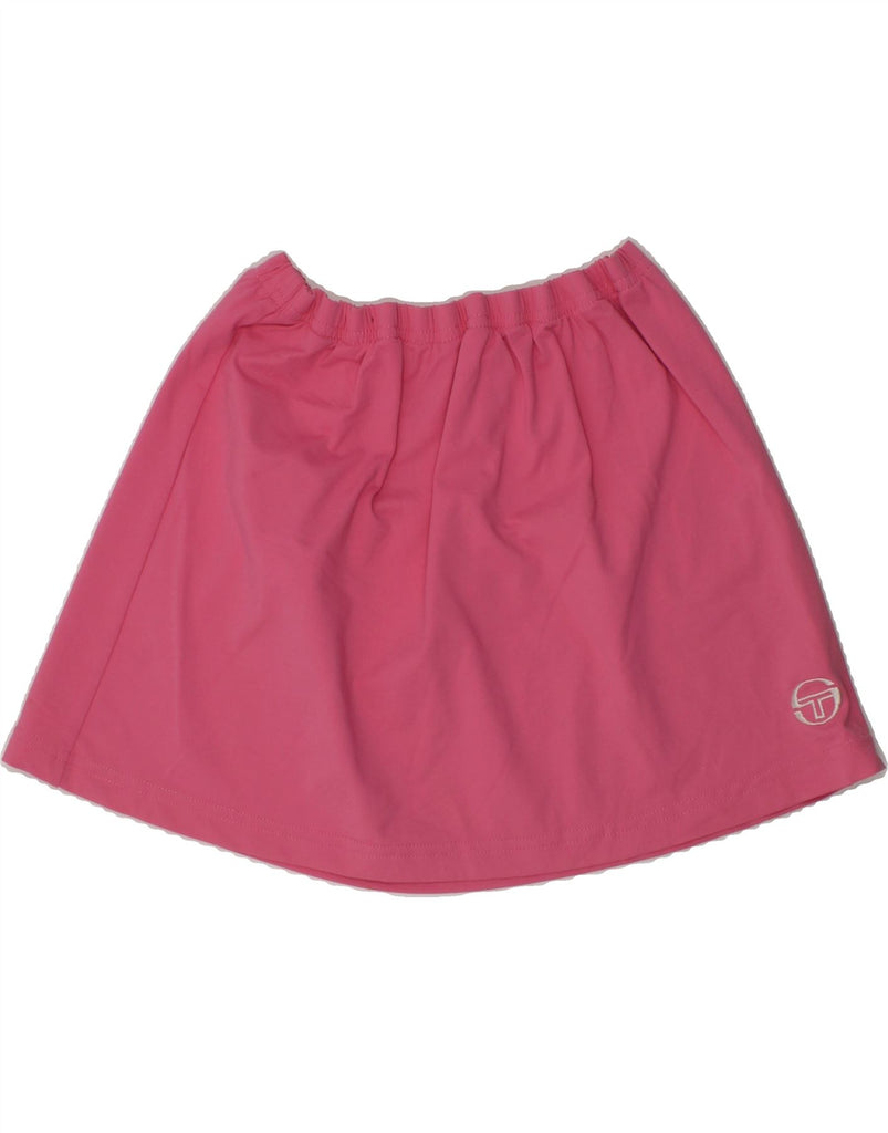 SERGIO TACCHINI Girls A-Line Skirt 9-10 Years W24 Pink Polyamide | Vintage Sergio Tacchini | Thrift | Second-Hand Sergio Tacchini | Used Clothing | Messina Hembry 