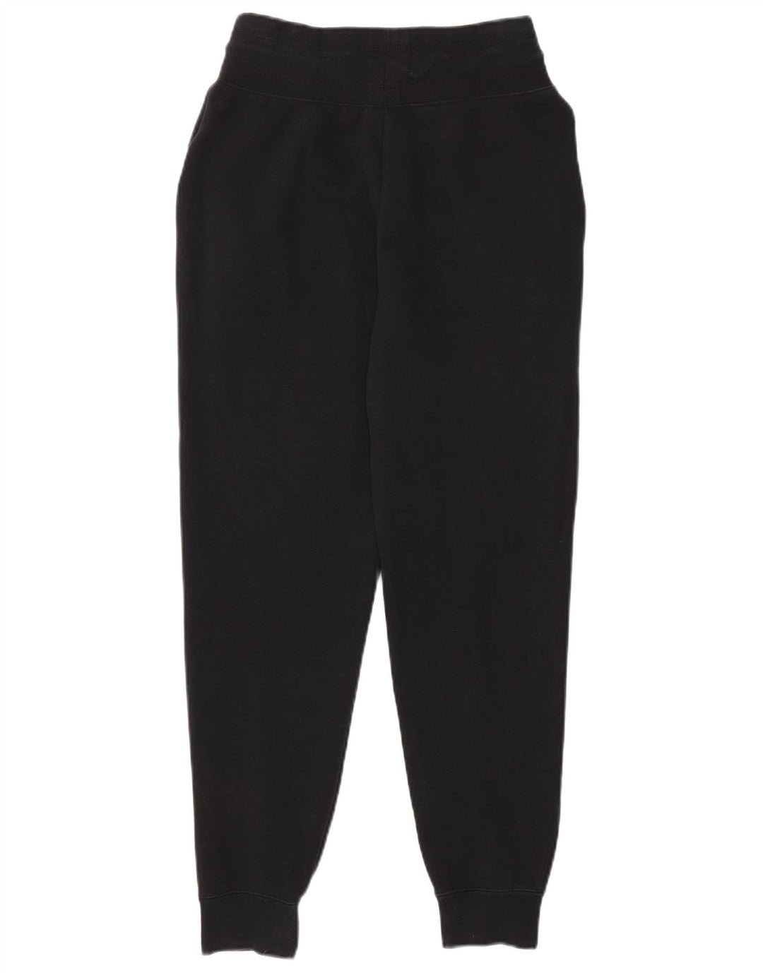 NIKE Womens Graphic Tracksuit Trousers Joggers UK 10 Small  Black Cotton