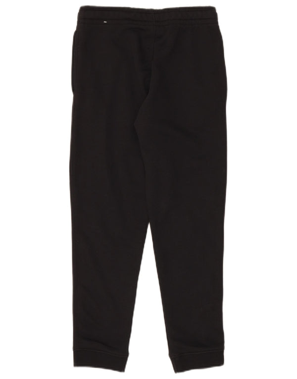 NIKE Girls Graphic Tracksuit Trousers Joggers 10-11 Years Medium Black