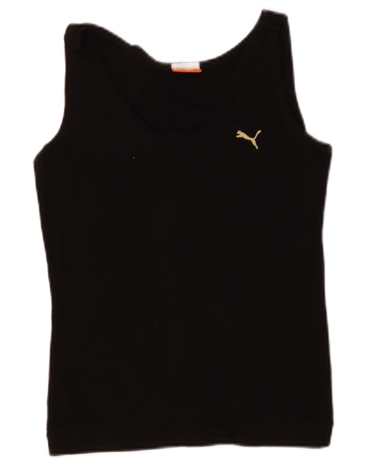 Puma Womens Vest Top UK 10 Small  Black