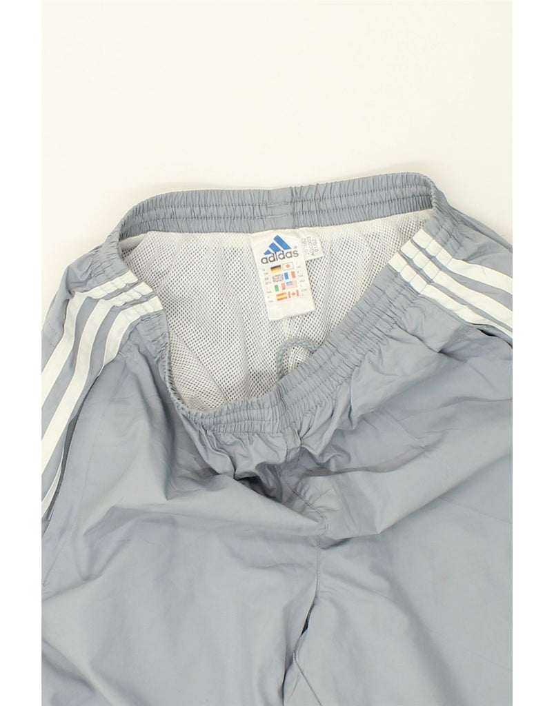 ADIDAS Boys Tracksuit Trousers Joggers 13-14 Years Grey Polyester | Vintage Adidas | Thrift | Second-Hand Adidas | Used Clothing | Messina Hembry 