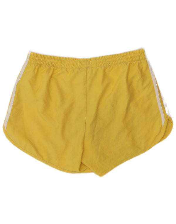 Adidas Mens Sport Shorts Medium Yellow Polyester Sports