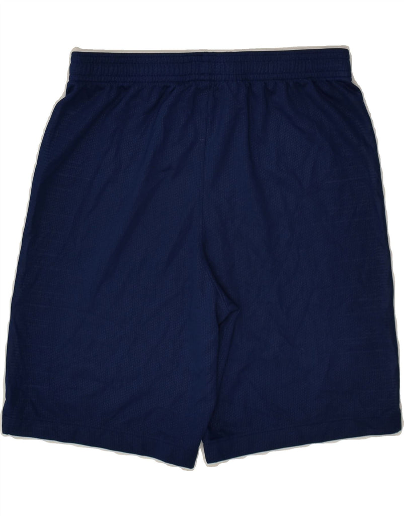 NIKE Boys Dri Fit Sport Shorts 12-13 Years Large  Navy Blue Polyester | Vintage Nike | Thrift | Second-Hand Nike | Used Clothing | Messina Hembry 