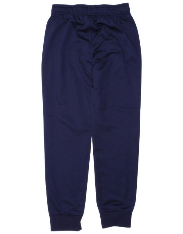 UNDER ARMOUR Boys Graphic Tracksuit Trousers Joggers 6-7 Years  Navy Blue