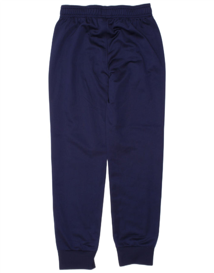 UNDER ARMOUR Boys Graphic Tracksuit Trousers Joggers 6-7 Years  Navy Blue