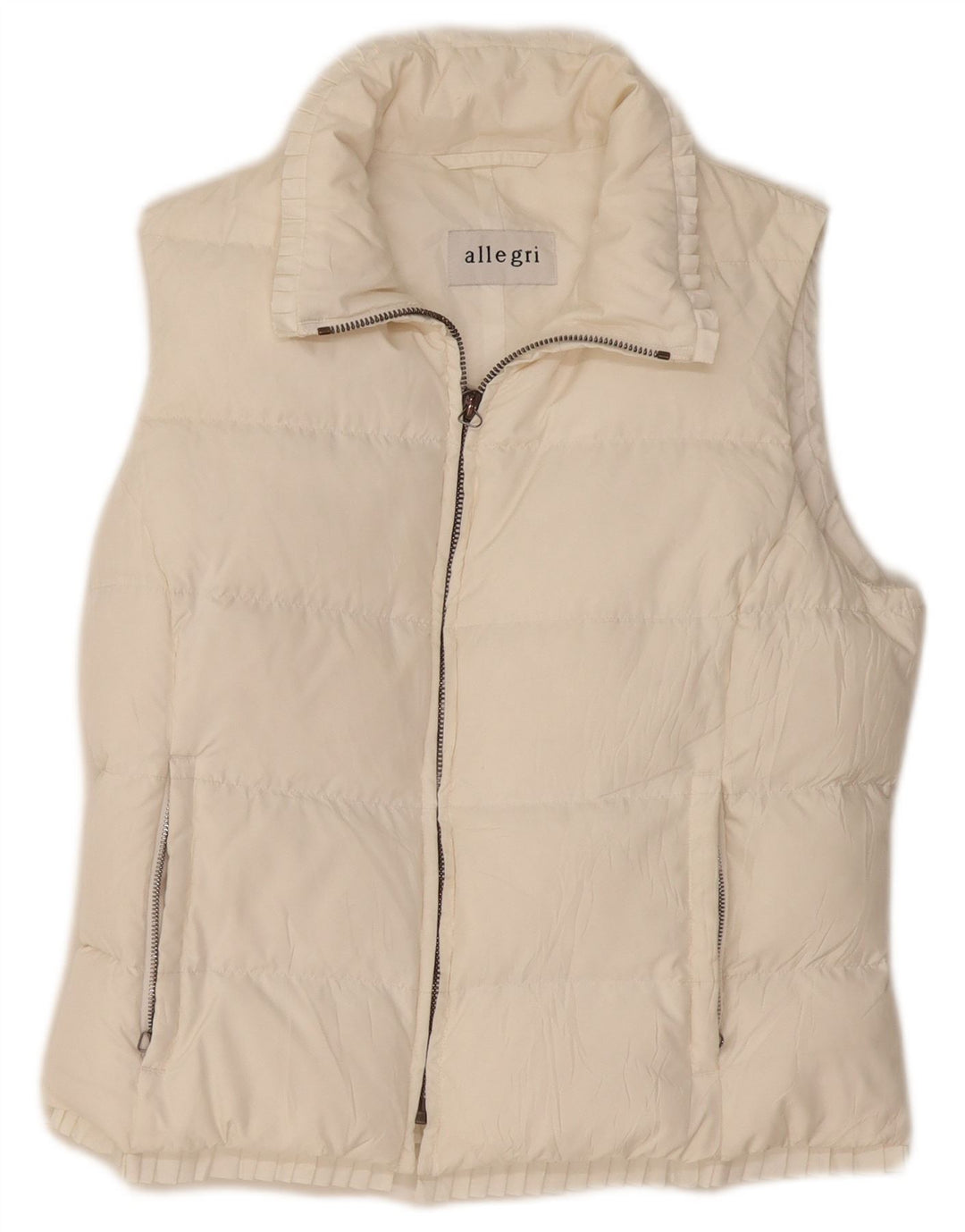 Allegri Womens Padded Gilet UK 14 Medium White