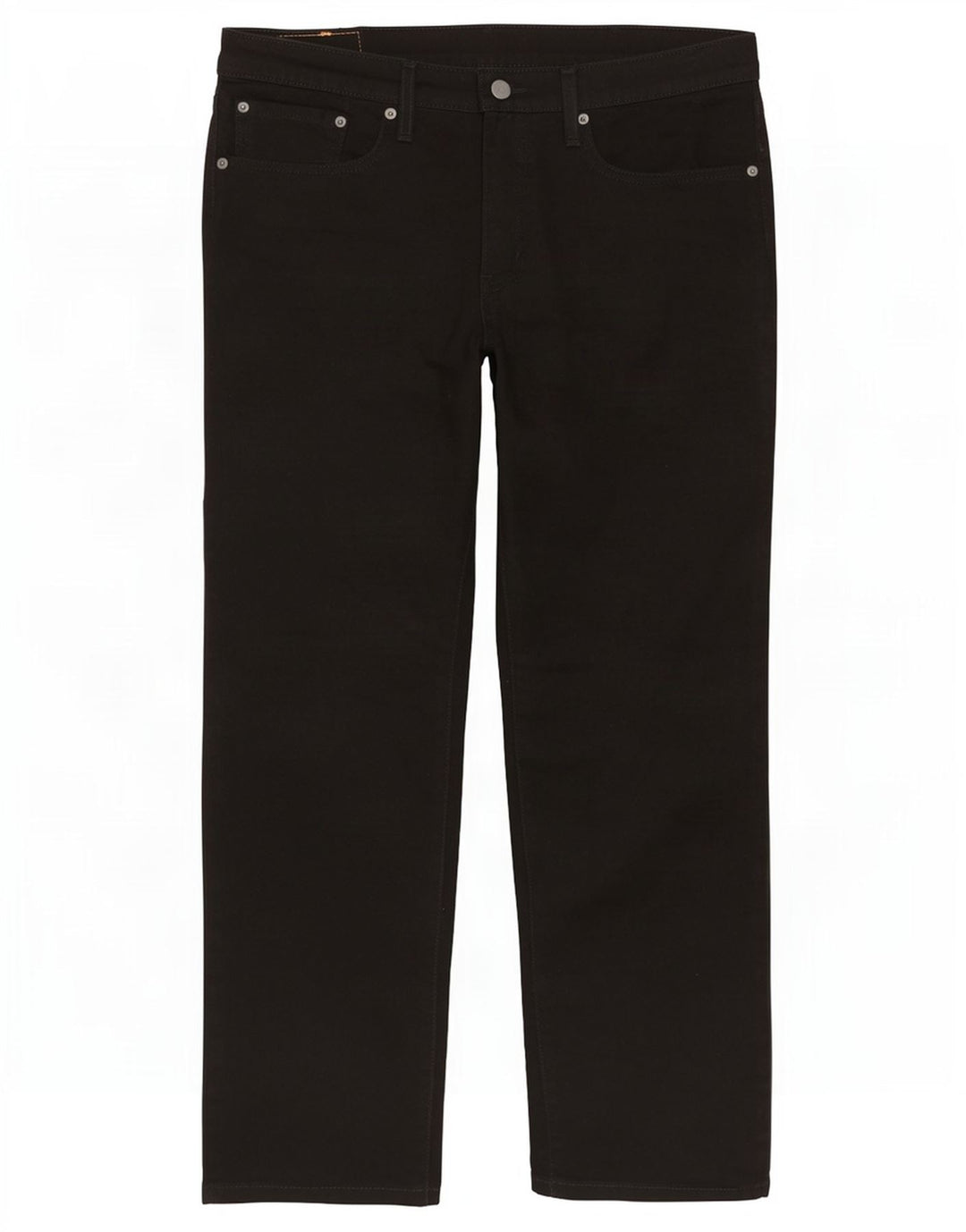 Levi's Mens 514 Straight Jeans W34 L26 Black Cotton