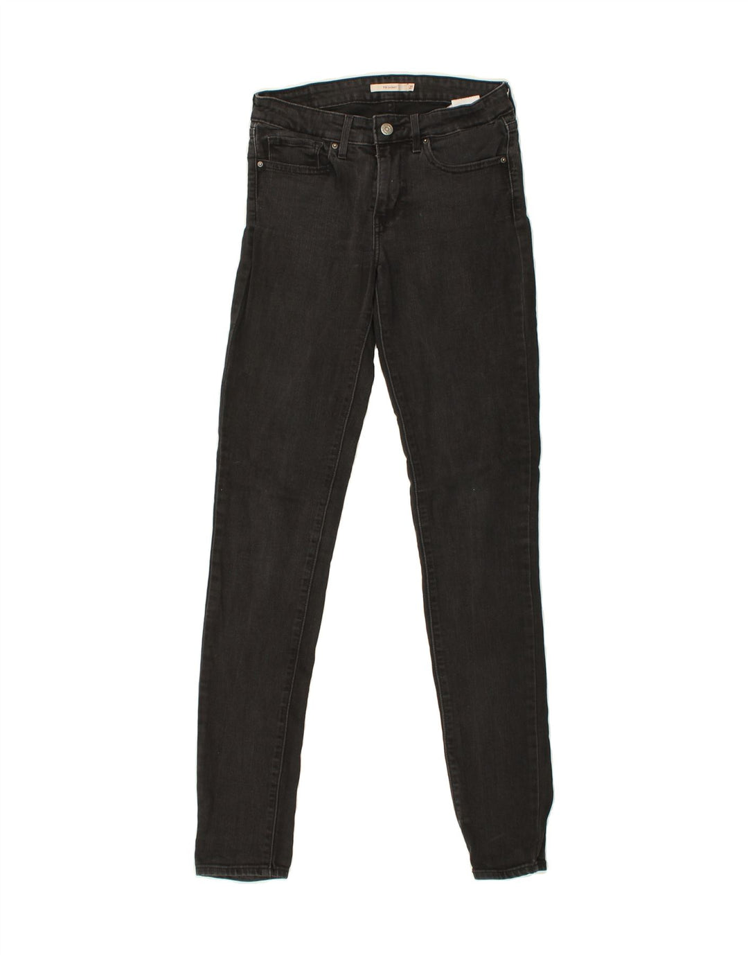 LEVI'S Womens 711 Skinny Jeans W27 L33 Grey Cotton Vintage Levi's and Second-Hand Levi's from Messina Hembry 