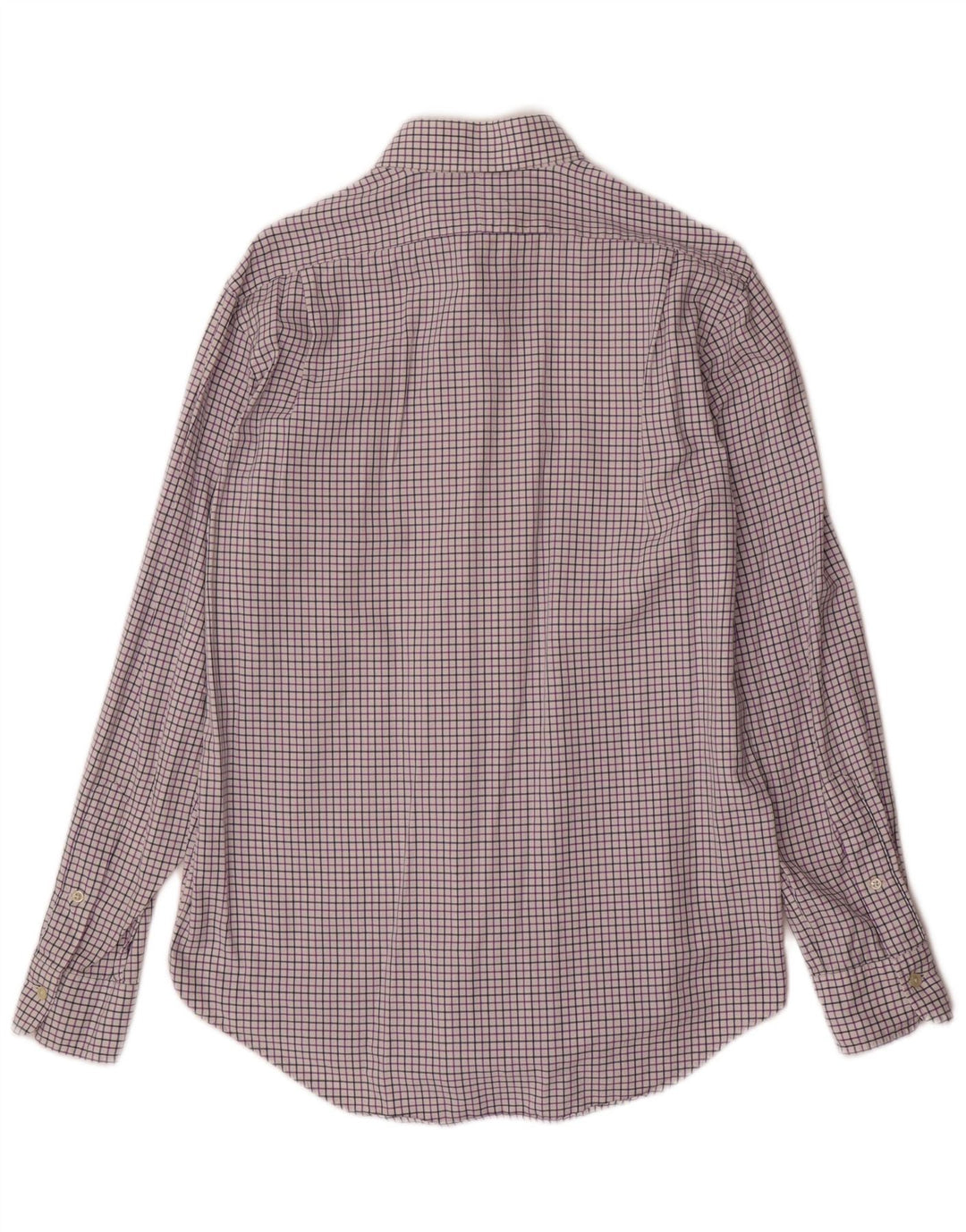 Polo Ralph Lauren Mens Regent Shirt Size 15 1/2 Medium Purple Check