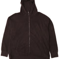 Reebok Mens Zip Hoodie Sweater 3XL Black Cotton