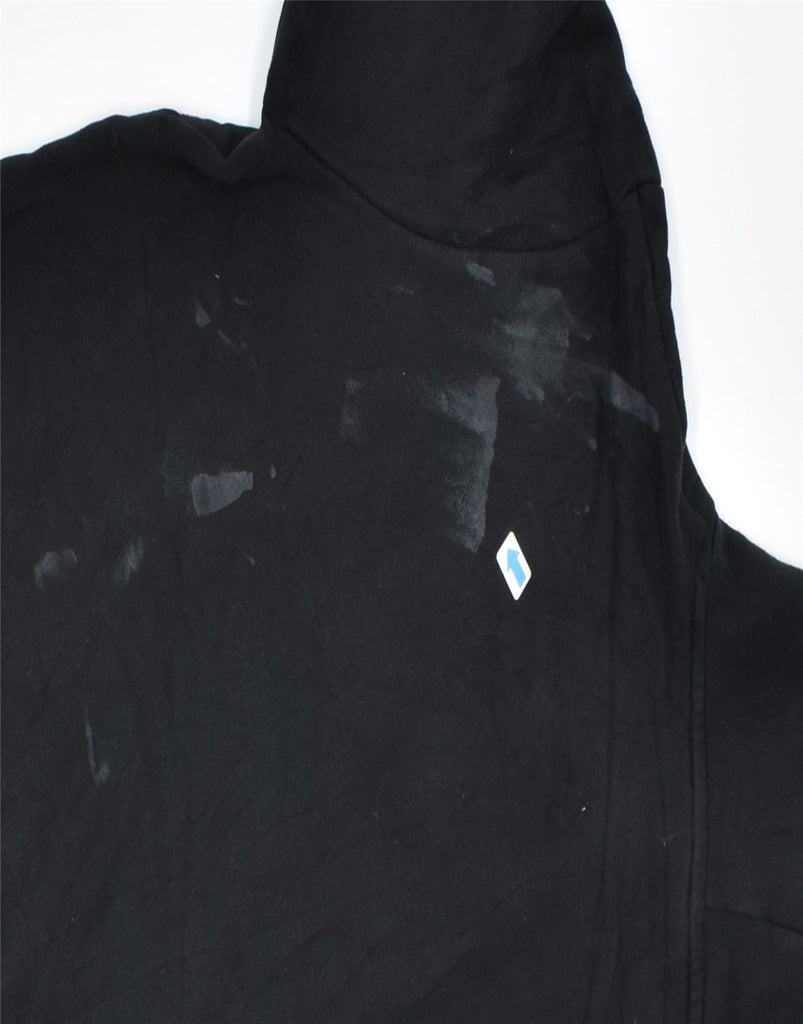 PUMA Mens Hoodie Jumper Medium Black Cotton | Vintage | Thrift | Second-Hand | Used Clothing | Messina Hembry 
