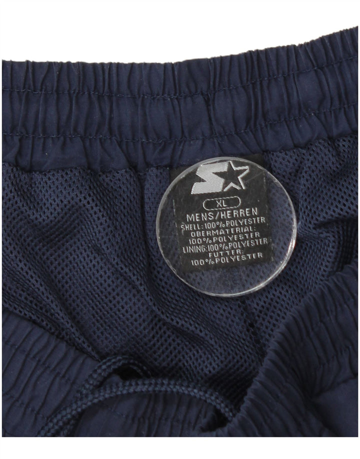 Starter Mens Swimming Shorts XL Navy Blue Colourblock Polyester