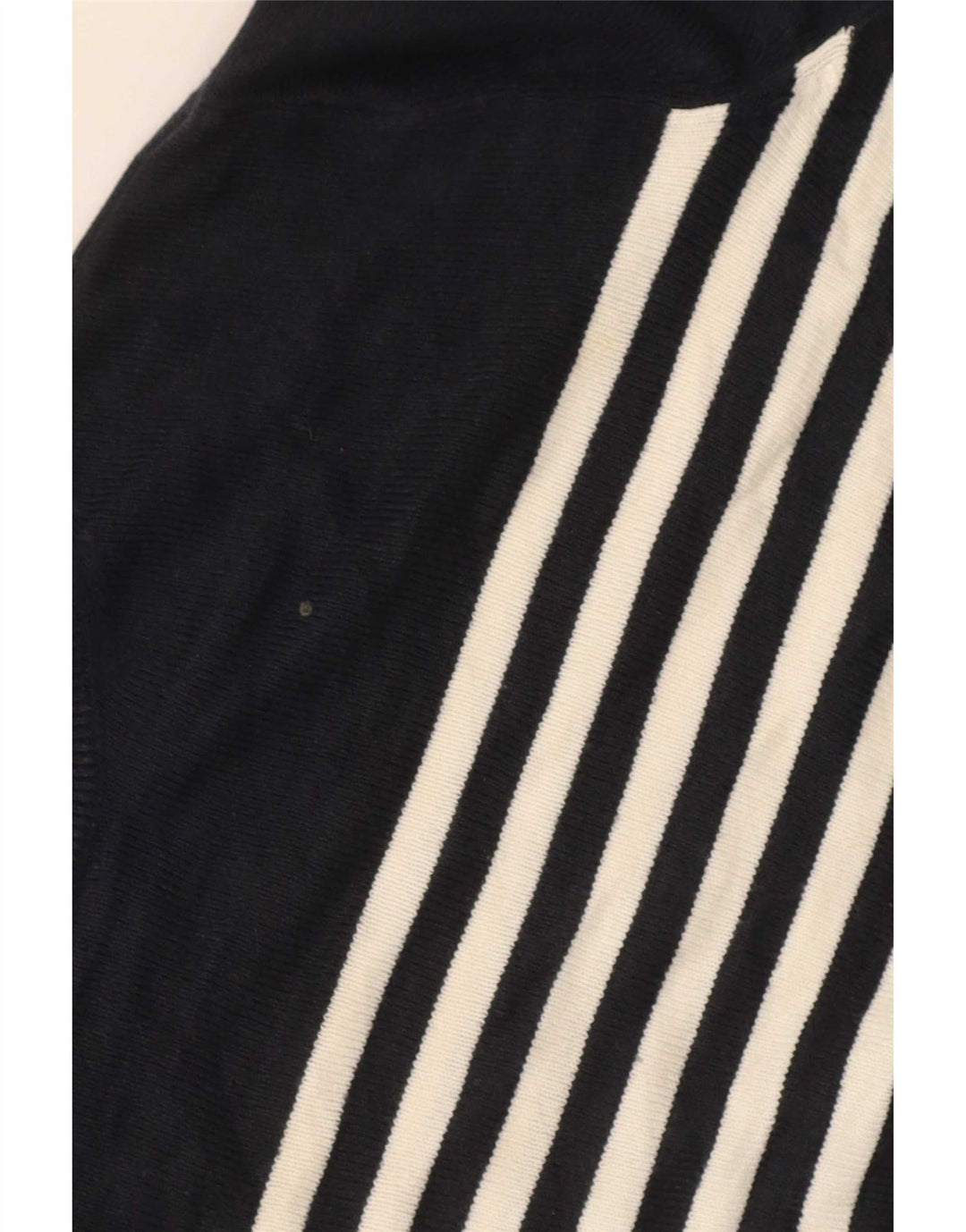 Marks & Spencer Womens Crop Crew Neck Jumper Sweater UK 8 Small Navy Blue