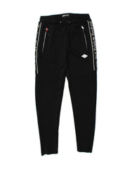 REPLAY Mens Graphic Tracksuit Trousers Medium  Black Polyester