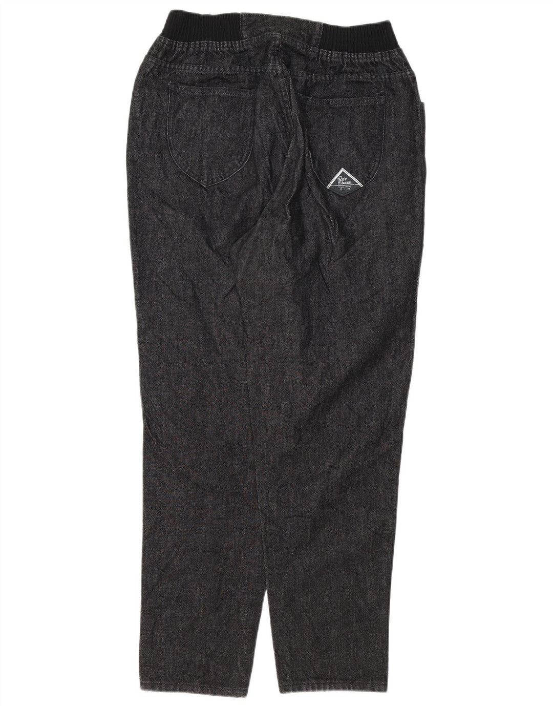 Roy Rogers Mens Tapered Jeans W40 L31 Black Cotton