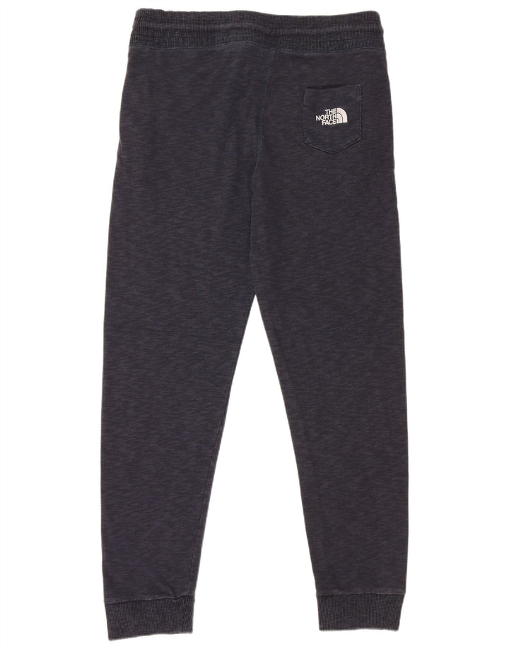 The North Face Mens Tracksuit Trousers Joggers Medium Navy Blue Flecked