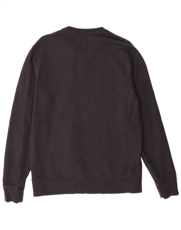 LEVI'S Mens Standard Fit Sweatshirt Jumper Medium Black Cotton