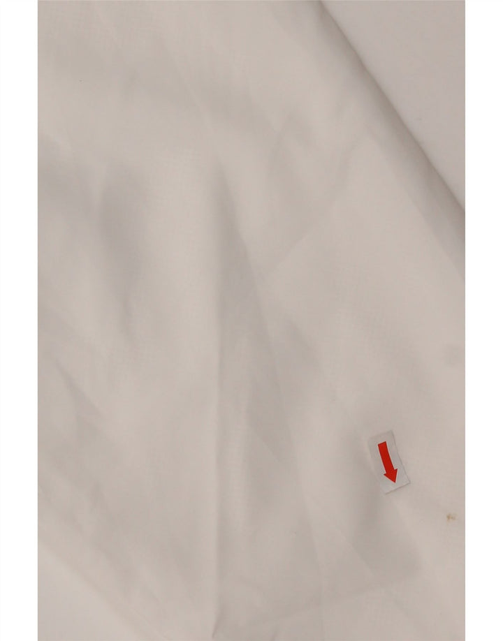 PUMA Boys Tracksuit Top Jacket 15-16 Years White Colourblock Polyester