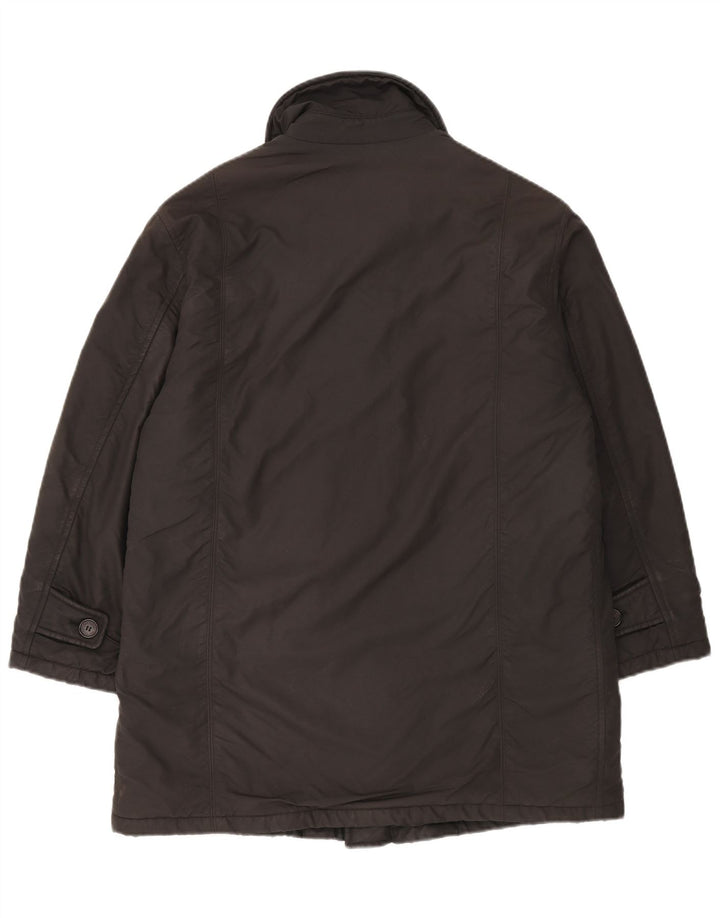 Pal Zileri Mens Padded Jacket IT 48 Medium Grey Polyacrylic