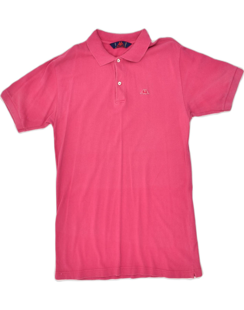 KAPPA Mens Polo Shirt Large Pink Cotton | Vintage Kappa | Thrift | Second-Hand Kappa | Used Clothing | Messina Hembry 