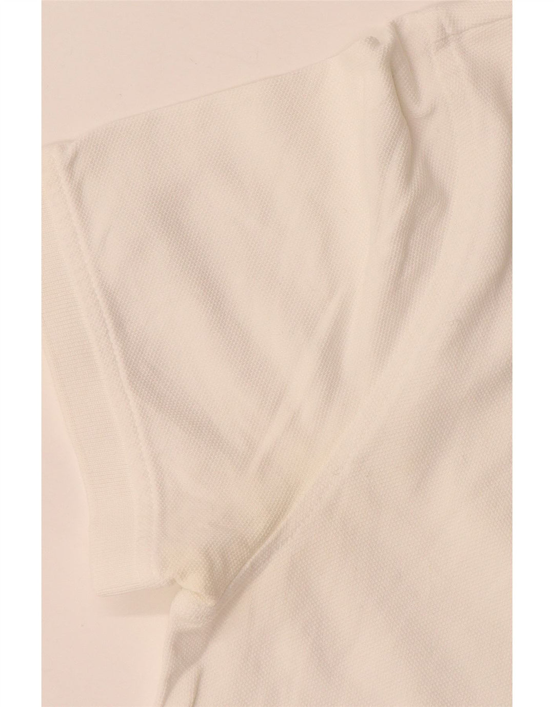 Tommy Hilfiger Mens Regular Fit Polo Shirt Small White Cotton