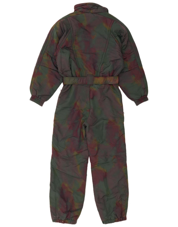 Colmar Womens Ski Jumpsuit IT 46 Large  Multicoloured Tie Dye