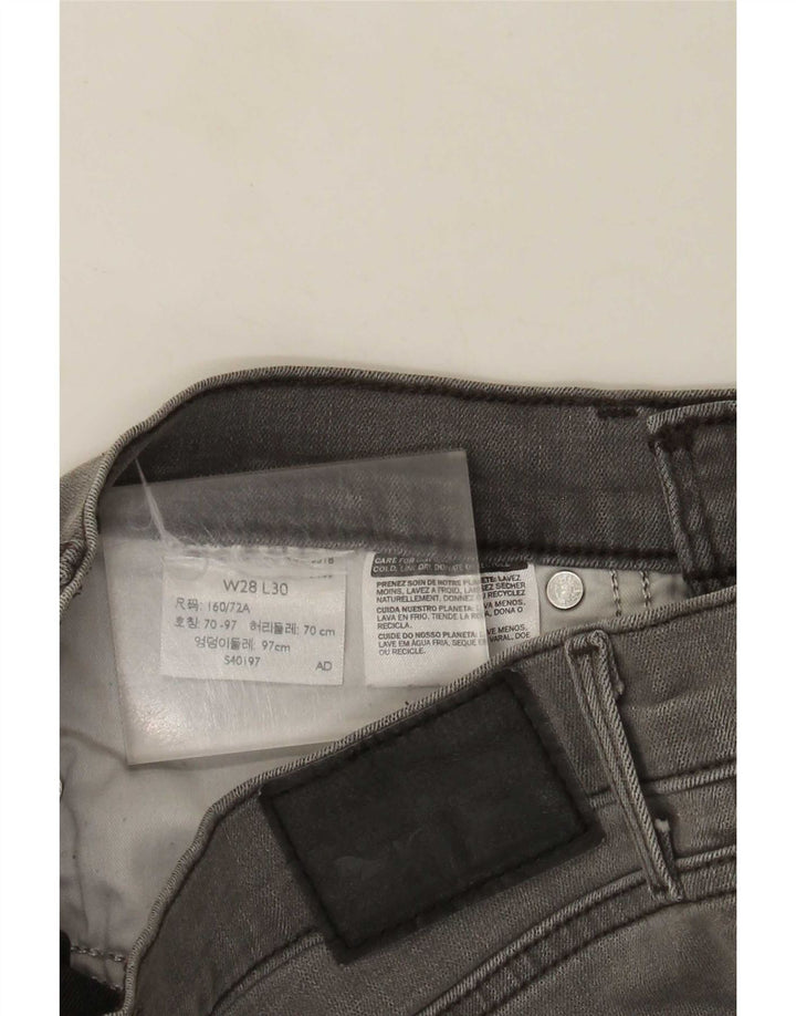 Levi's Womens 311 Shaping Skinny Jeans W28 L30 Grey