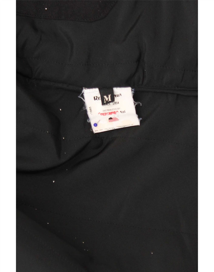 Refrigiwear Mens Parka Jacket UK 38 Medium Black Polyester