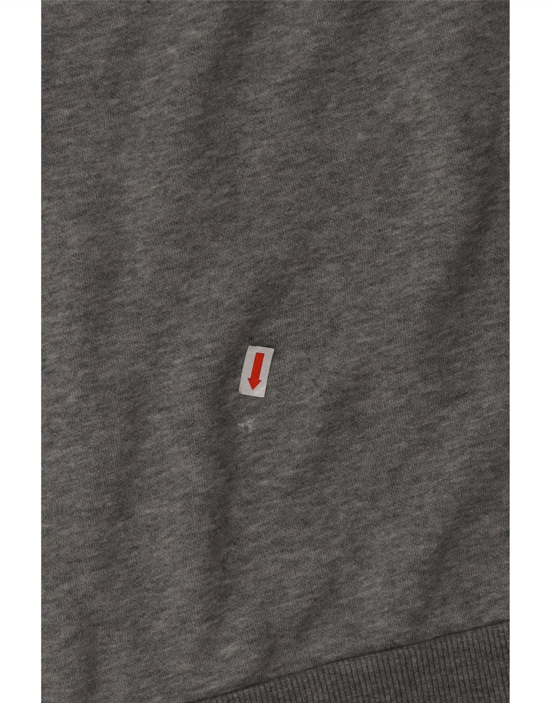 PUMA Mens Graphic Hoodie Jumper Large Grey Cotton