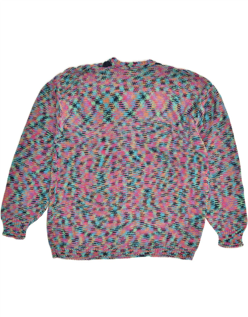 VINTAGE Womens Crew Neck Jumper Sweater UK 20 2XL Multicoloured Flecked | Vintage Vintage | Thrift | Second-Hand Vintage | Used Clothing | Messina Hembry 