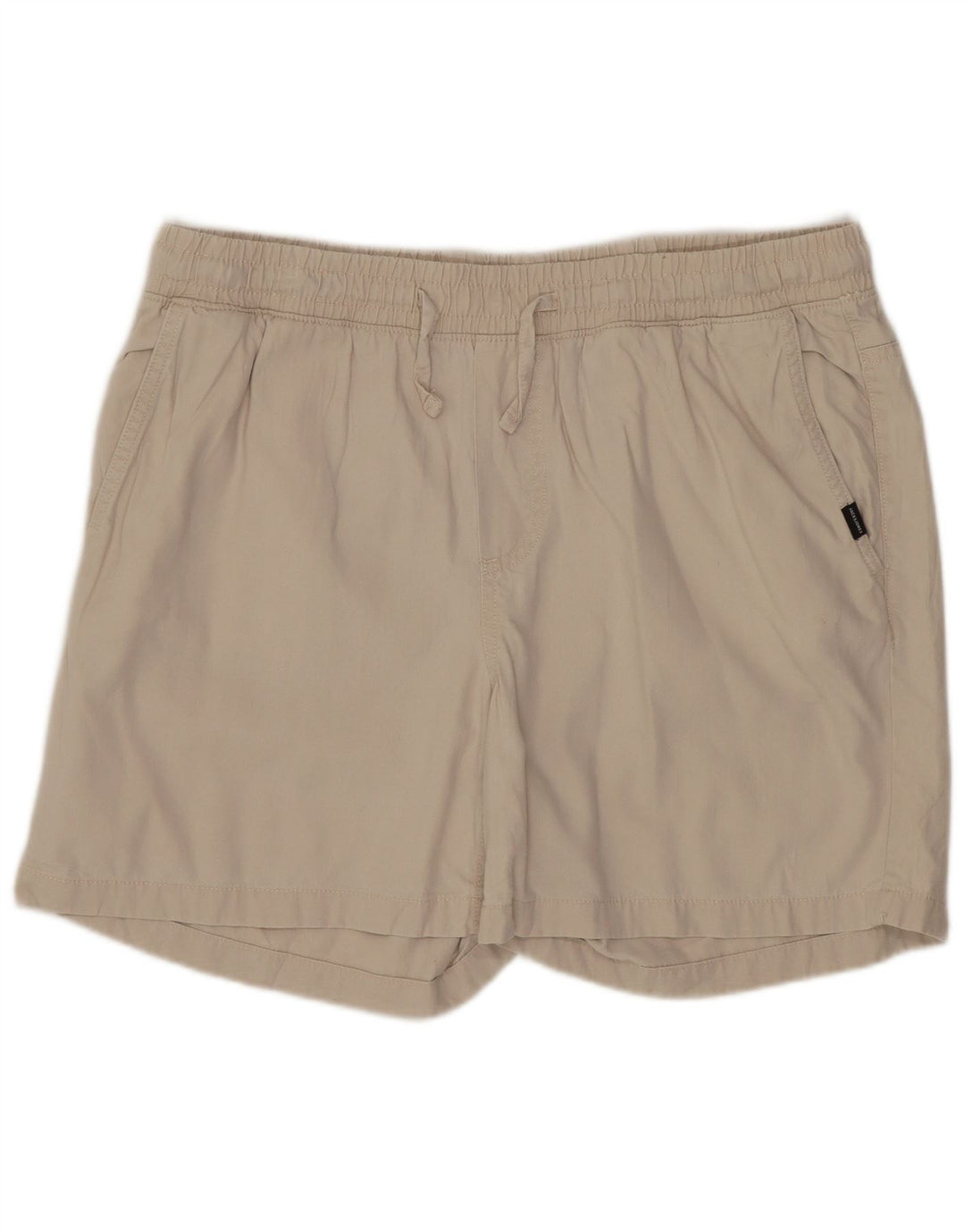 JACK & JONES Mens Casual Shorts Large W32 Beige Lyocell