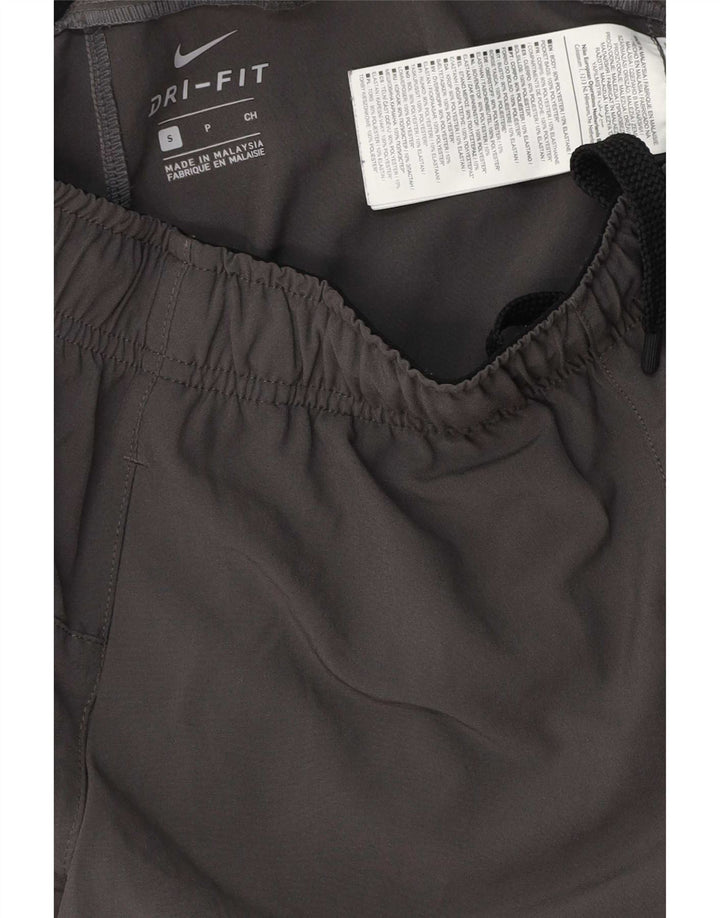 Nike Mens Dri Fit Sport Shorts Small  Grey Colourblock Polyester