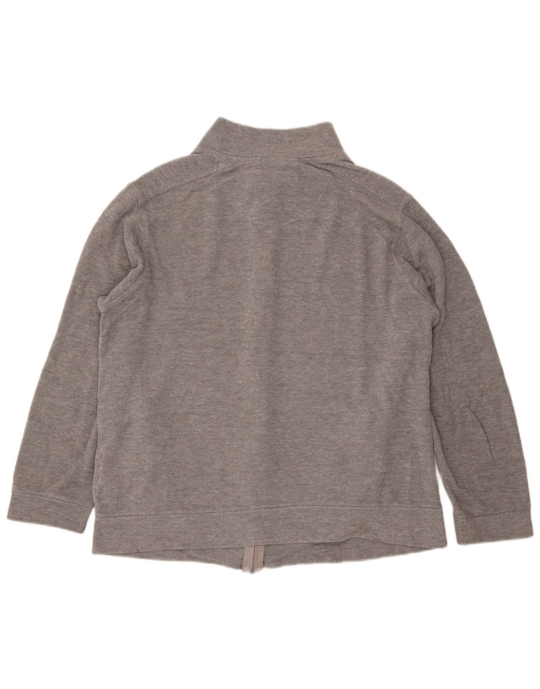 PIERRE CARDIN Womens Tracksuit Top Jacket UK 16 Large Grey Cotton