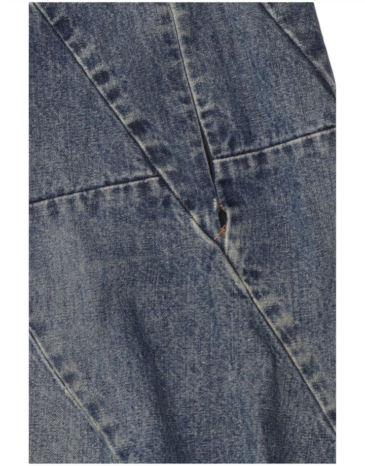 Nautica Womens Denim Skirt US 6 Medium W30  Blue Cotton