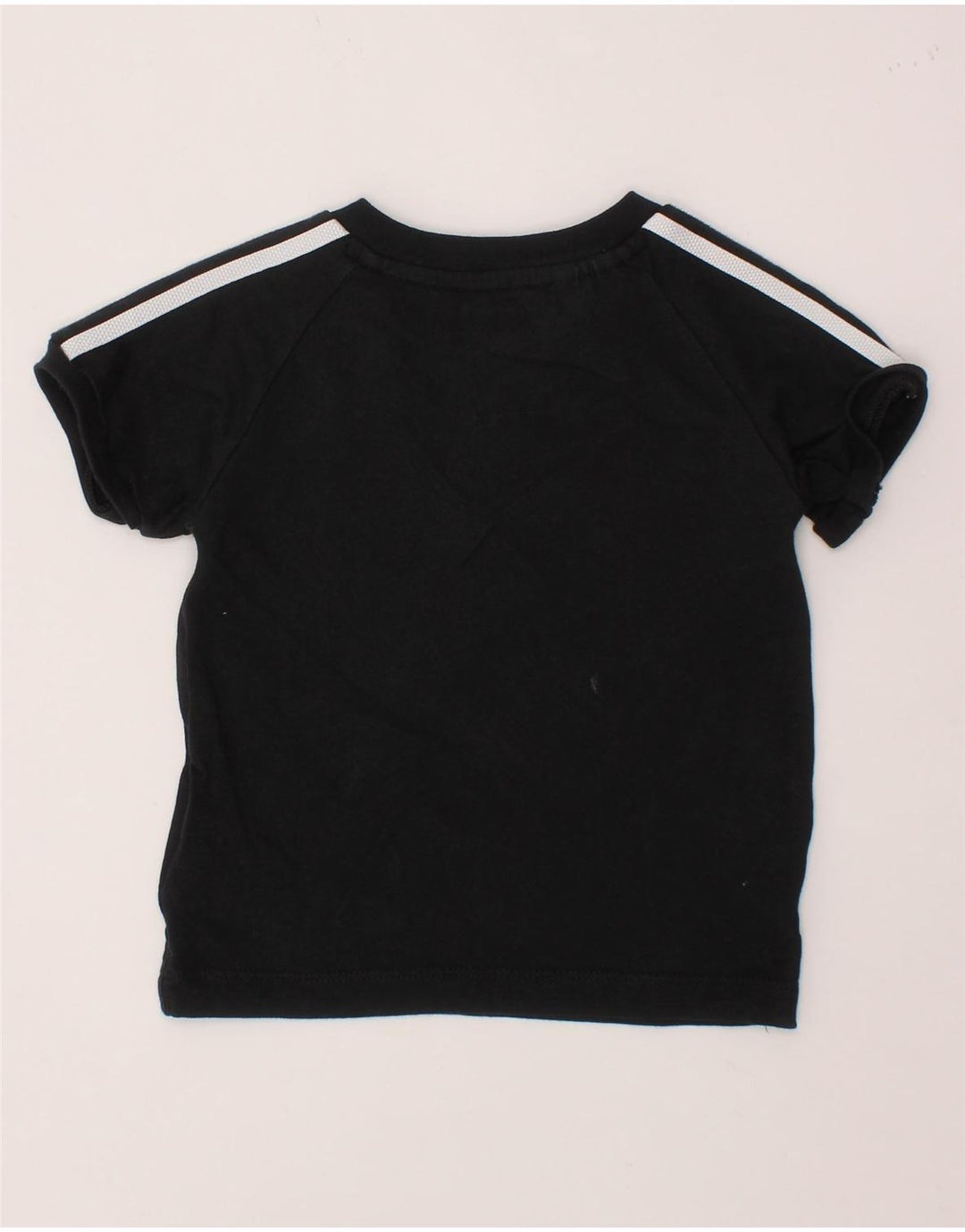 ADIDAS Baby Boys T-Shirt Top 6-9 Months Black Cotton