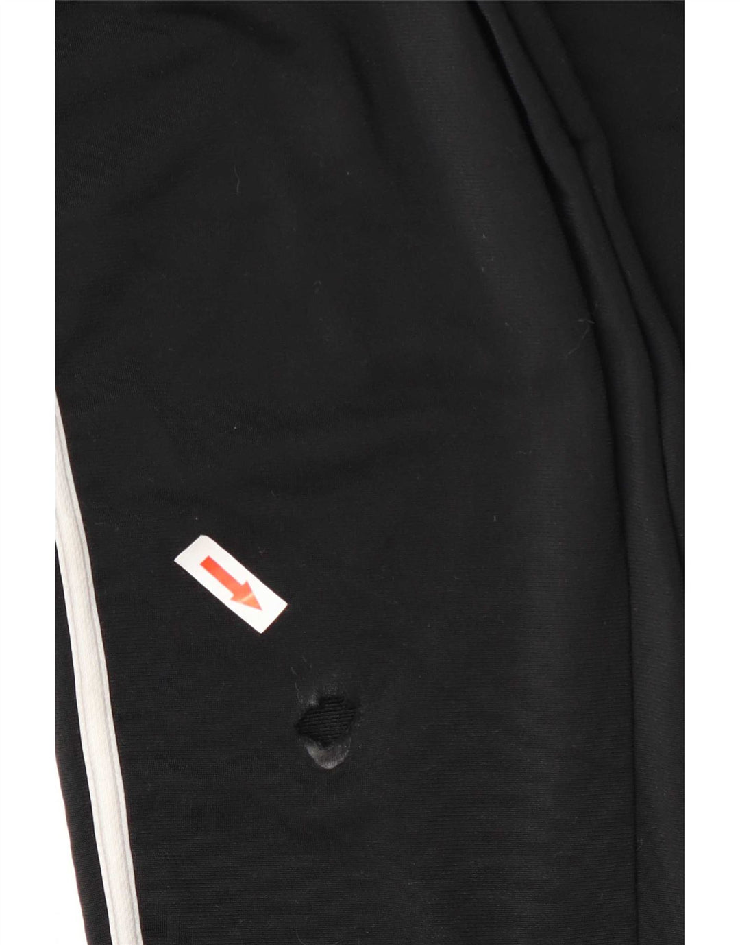 Adidas Boys Tracksuit Trousers 15-16 Years Black Polyester