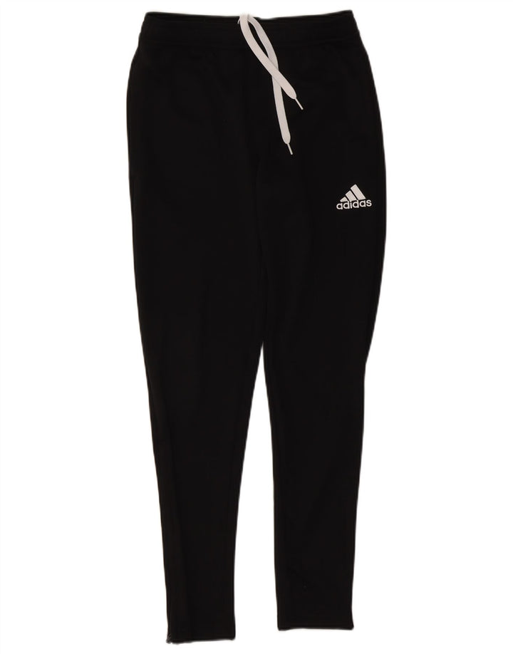 Adidas Mens Aeroready Tracksuit Trousers Small  Black Polyester