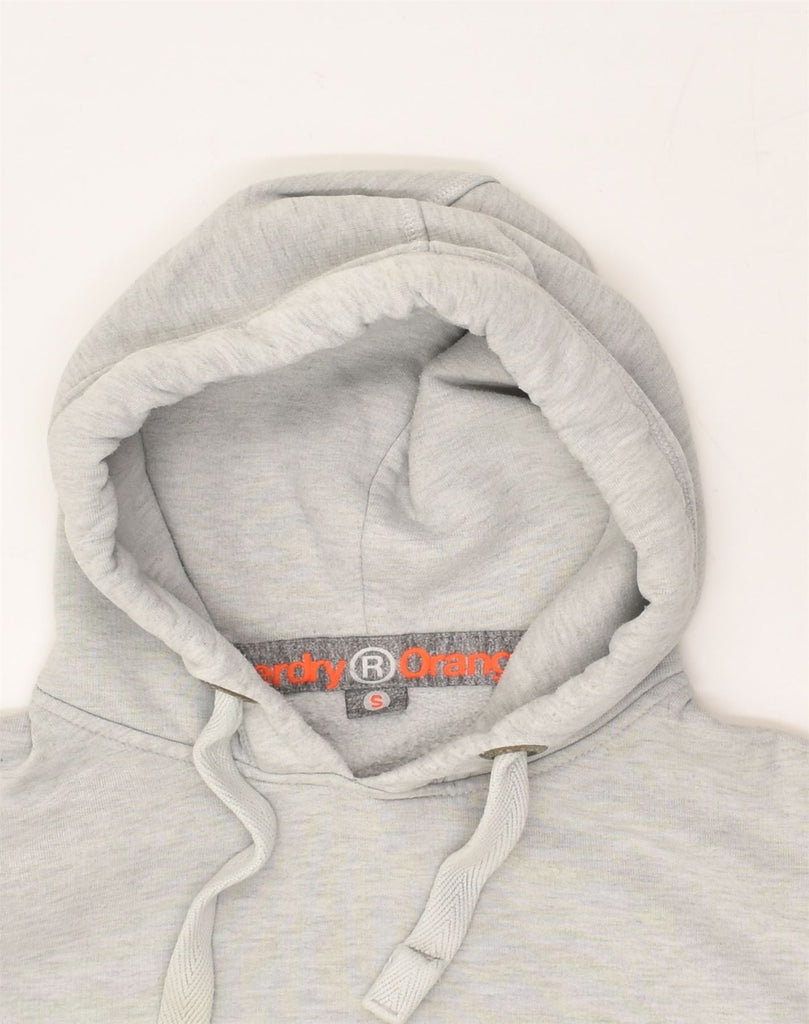 SUPERDRY Mens Hoodie Jumper Small Grey Cotton | Vintage Superdry | Thrift | Second-Hand Superdry | Used Clothing | Messina Hembry 