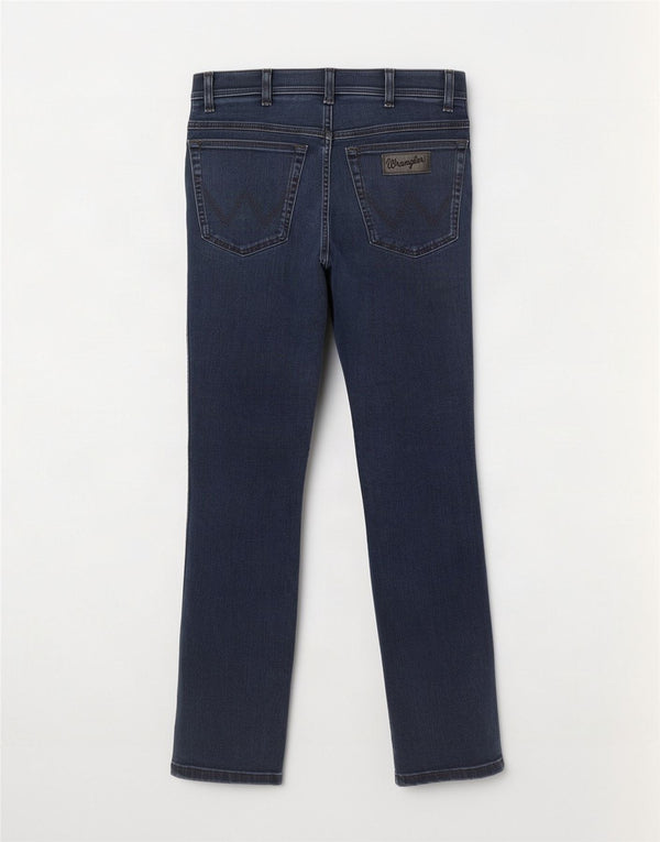 Wrangler Mens Texas Slim Jeans W31 L32 Navy Blue Cotton