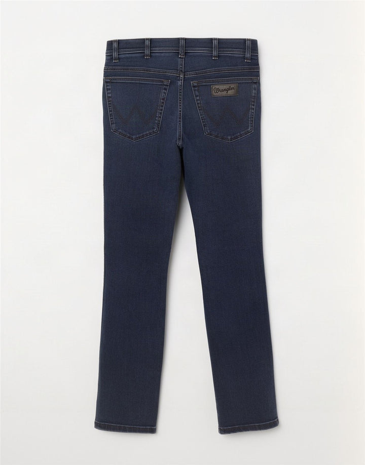 Wrangler Mens Texas Slim Jeans W31 L32 Navy Blue Cotton