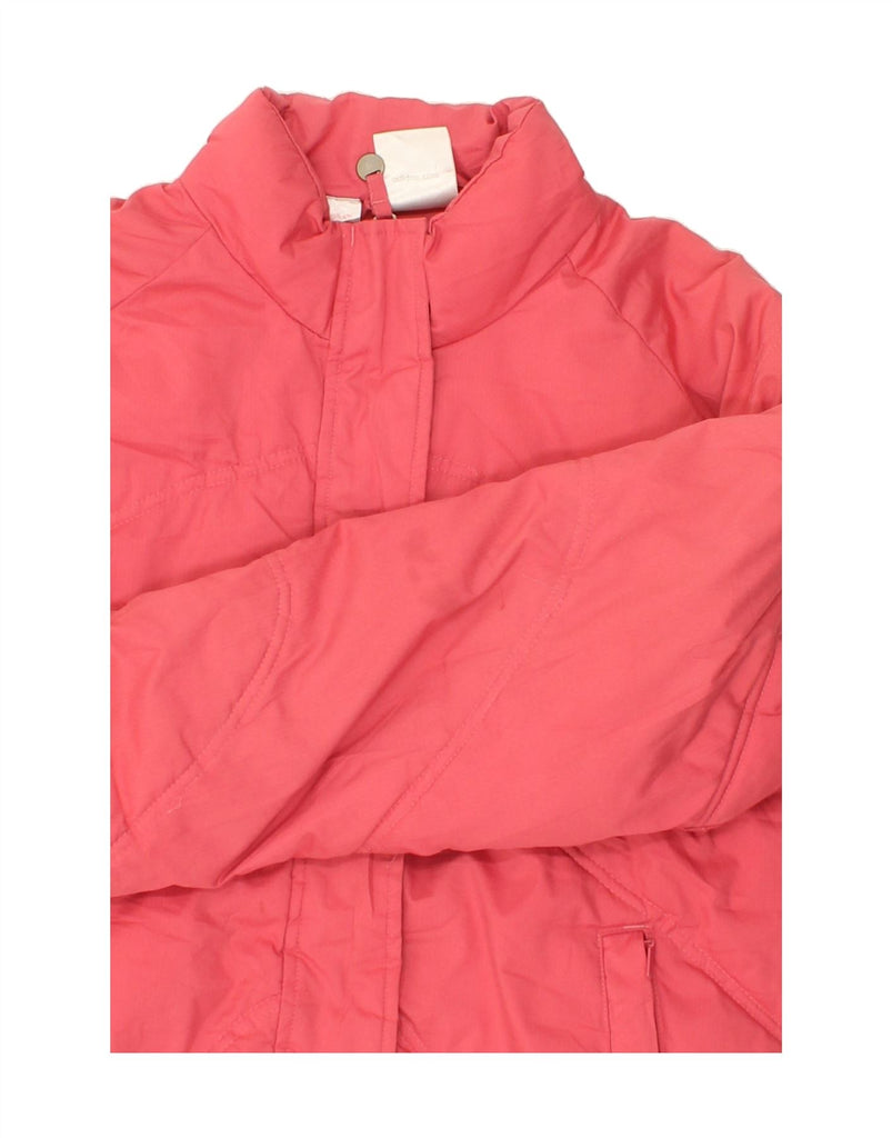 ADIDAS Girls Bomber Jacket 13-14 Years Pink Polyester Vintage Adidas and Second-Hand Adidas from Messina Hembry 